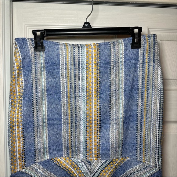 Anthropologie flounced Tweed Skirt by Samantha Dru Sz8 - Picture 2 of 10